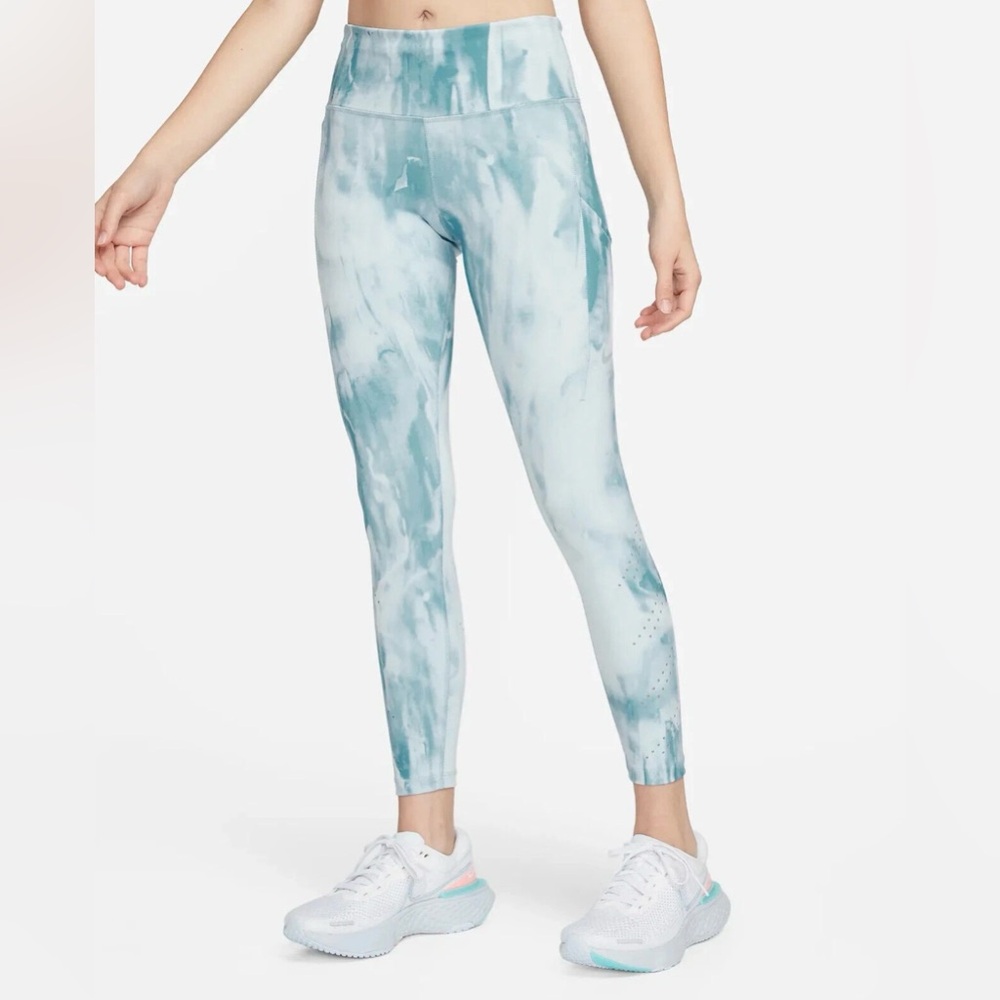 Nike Women's Dri-Fit Epic Luxe Mid-Rise Pocket Running Leggings - Picture 1 of 15